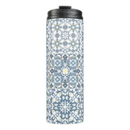 Garrafa Térmica Mediterranean Tiles, Moroccan, Majolica, Azulejo