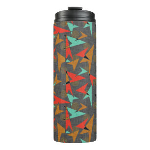 Garrafa Térmica Meio século Modern Setas e pontos atômicos