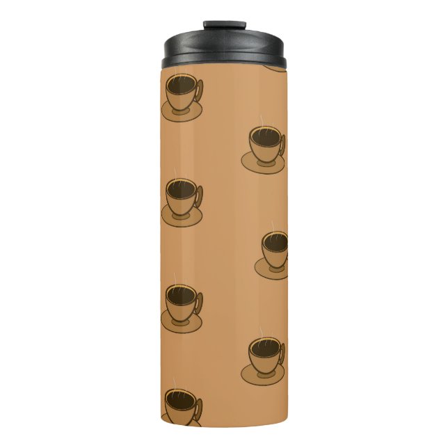 Garrafa Térmica Meio século Moderno Café Marrom (Frente)