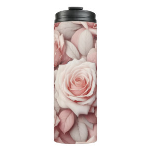 Garrafa Térmica Melhor em Rosas Rosadas