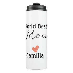 Garrafa Térmica Melhor mãe do mundo feliz dia das mães avó namhear