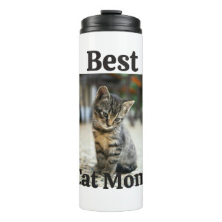 Garrafa Térmica melhor mamãe gato papai pai mãe animal foto gatinh