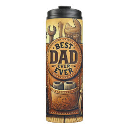 Garrafa Térmica Melhor Pai de sempre - Criado para consertar, feit