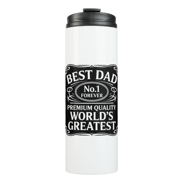 Garrafa Térmica Melhor Pai Nunca (Frente)
