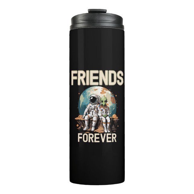 Garrafa Térmica Melhores Amigos Para Sempre  (Frente)
