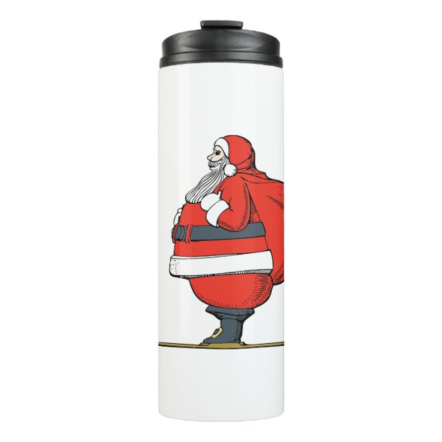 Garrafa Térmica Merry Christmas (Frente)