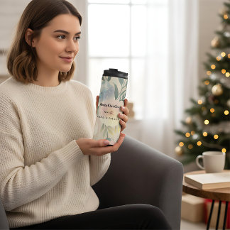 Garrafa Térmica Merry christmas modern Thermal Tumbler
