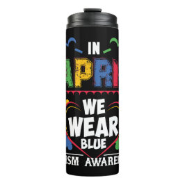 Garrafa Térmica Mês de Consciência do Autismo