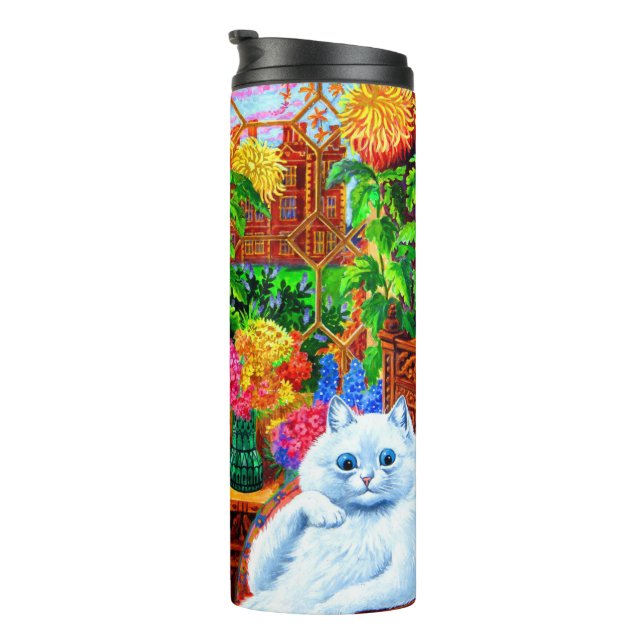Garrafa Térmica Mestre da Faculdade de Gatos (Rotação à direita)