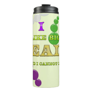 Garrafa Térmica miçangas mardi gras