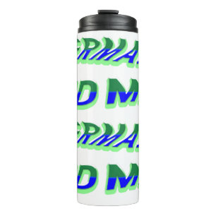 Garrafa Térmica Mikitiez ocean mermaid venus sea blue