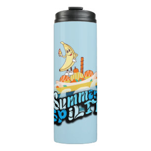 Garrafa Térmica Mikitiez Summer windsurf bananasplit icecream