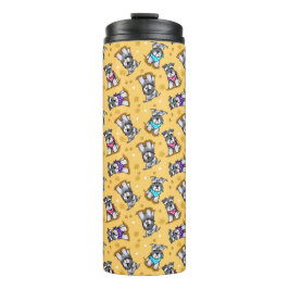 Garrafa Térmica Mini Schnauzer KiniArt Nursery