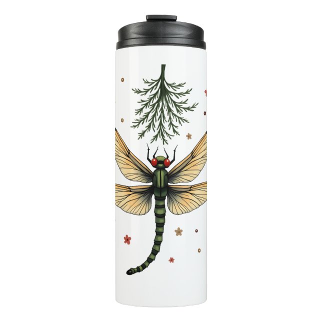 Garrafa Térmica Mistletoe Kiss Dragonfly (Frente)