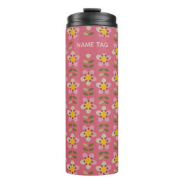 Garrafa Térmica Misty Charm Floral Thermal Tumbler