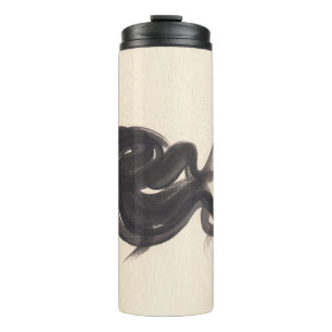Garrafa Térmica Moda Elegante: Senhora das Aquarelas