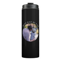 Modern Best Dad By Par Custom Family Photo 