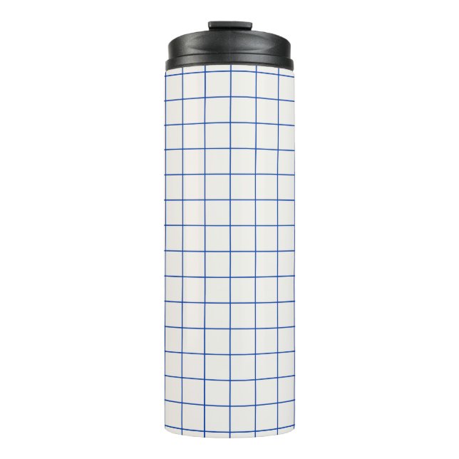 Garrafa Térmica Modern geometric abstract pattern design with simp (Frente)