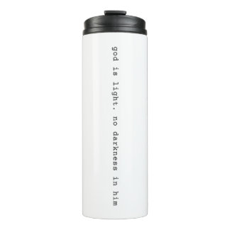 Garrafa Térmica Modern God is Light Travel Thermal Mug 