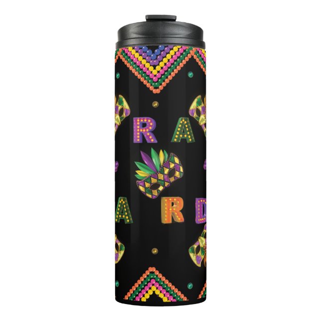 Garrafa Térmica Modern Mardi Gras (Frente)
