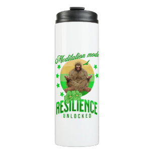 Garrafa Térmica Modo Meditação: Resiliência Desbloqueada Bigfoot E