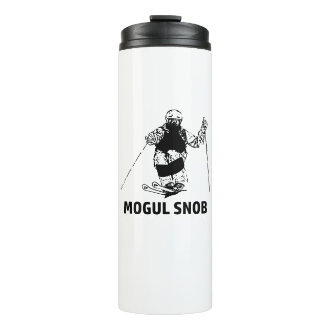 Garrafa Térmica Mogul Skiing Snob (Frente)