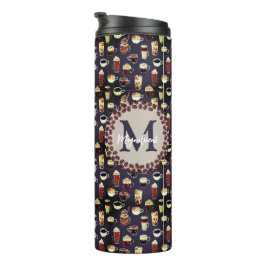 Garrafa Térmica Monograma de café