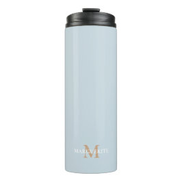 Garrafa Térmica Monograma de Nome Personalizado