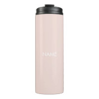 Monograma de texto de nome personalizado rosa-pinc
