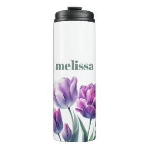 Garrafa Térmica Monograma Elegante Personalizado