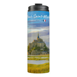 Garrafa Térmica Mont-Saint-Michel, França - Abadia Medieval