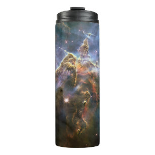 Garrafa Térmica Montanha Mística na Nebulosa Carina Hubble Espaço