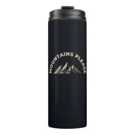 Garrafa Térmica Montanhas, por favor