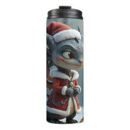 Garrafa Térmica Moonlit Cookie Bandit – The Grey Christmas Dragon.