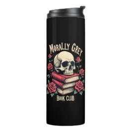 Garrafa Térmica Moralmente Cinza Merch Dark Romance Romantasy Smut