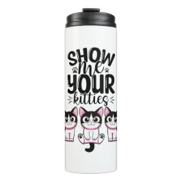 Garrafa Térmica Mostre-me seus Gatinhos