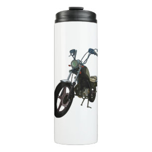 Garrafa Térmica Motociclo clássico de vintage