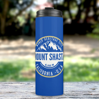 Garrafa Térmica Mount Shasta California Beautiful Landscape