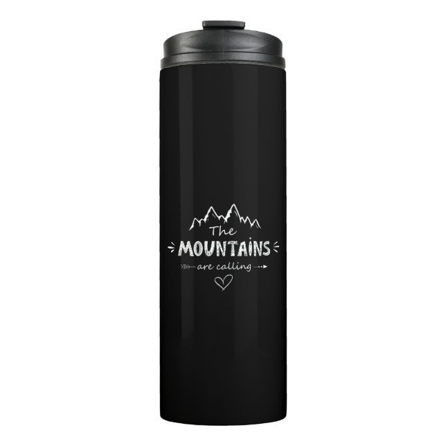 Garrafa Térmica Mountain Lover Thermal Tumbler (Frente)