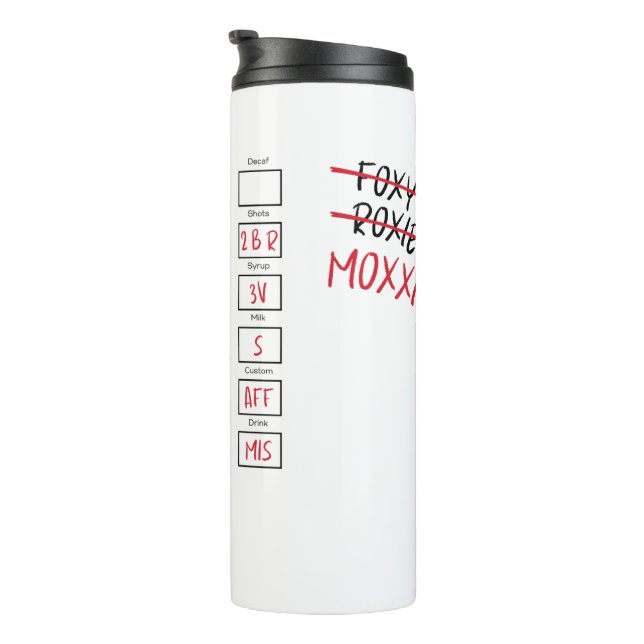 Garrafa Térmica Mox's — Tumbler térmico de 12oz (Rotação à direita)