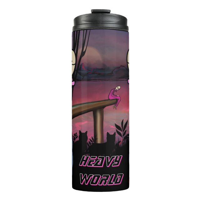 Garrafa Térmica Mug de café gigante mundial (Frente)