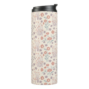 Garrafa Térmica Murmurios de Flores Silvestres da Primavera