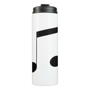 Garrafa Térmica Music One Black Beam Note,