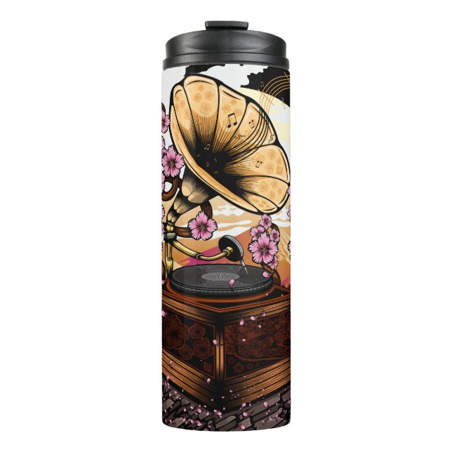 Garrafa Térmica Musical de Cherry Blossom (Frente)