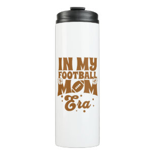 Garrafa Térmica Na Minha Era de Mãe de Futebol