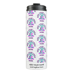 Garrafa Térmica Na moda ADICIONAR SUA Igreja de Negócios do LOGOTI