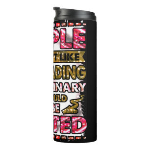 Garrafa Térmica Não confie em Pessoas que não gostam de animaç