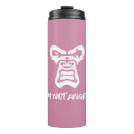 Garrafa Térmica Não estou zangado, o macaco