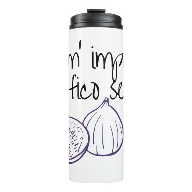 Garrafa Térmica Não m'Importun fico secco (Frente)