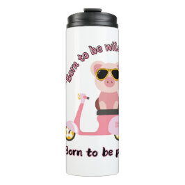 Garrafa Térmica Nascer a ser cota de _porco selvagem